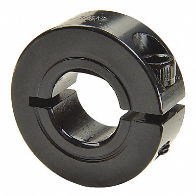 RULAND MANUFACTURING CLD8F Shaft Collar D-Bore 1Pc 1/2 In Steel