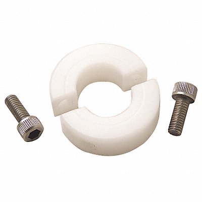 RULAND MANUFACTURING MSP22P Shaft Collar Clamp 2Pc 22mm Plastic