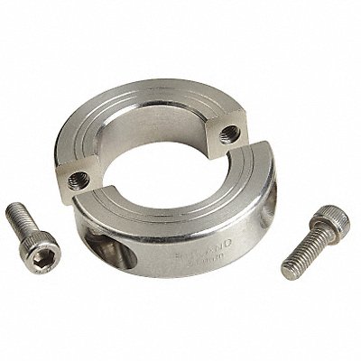 RULAND MANUFACTURING MSP31EST Shaft Collar Clamp 2Pc 1-15/16 In 316 SS