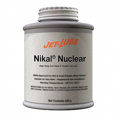 JET-LUBE 13502 Nuclear Grd Anti-Seize 1/2 lb BrshTp Cn