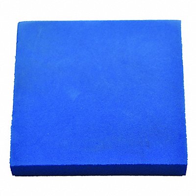 GRAINGER 1001331BLU Polyethylene Sheet L 24 in Blue