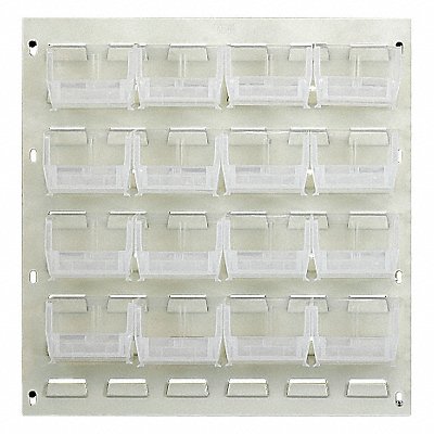 QUANTUM STORAGE SYSTEMS QLP1819HC22016CL Louvrd Pnl 1/4inx20inx18in Load Capacity 10lb