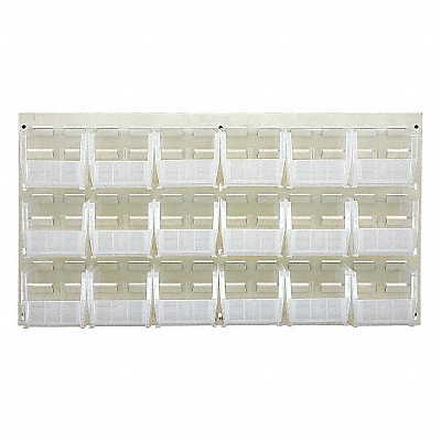QUANTUM STORAGE SYSTEMS QLP3619HC23018CL Louvrd Pnl 1/4inx20inx36in Load Capacity 175lb