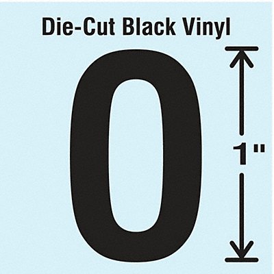 STRANCO INC DBV1O10 K8338 Die Cut Letter Label O 10 Cards PK10