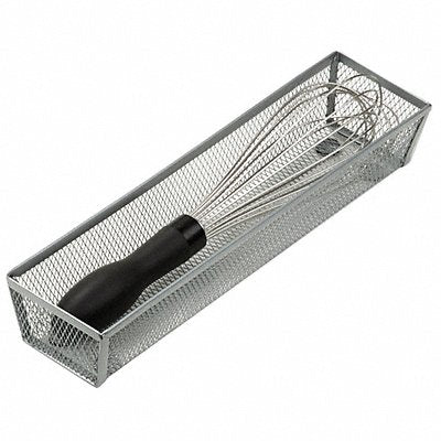 HONEY-CAN-DO KCH02160 Cutlery Tray 2 x 3 x 12 in Silver