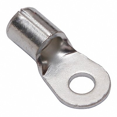 BURNDY YAD8CM4E8 Ring Terminal Bare 8 AWG 8 AWG PK10