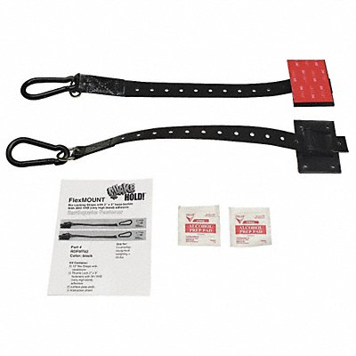 QUAKEHOLD! RDFMT62 Flex Mount Fastener Black 200 lb.