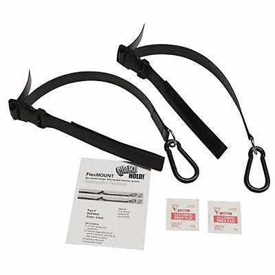 QUAKEHOLD! RDFMV2 Flex Mount Fastener Black 100 lb.
