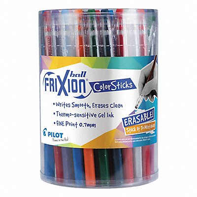 PILOT 58005 Pen Set Assorted Erasable Gel PK36