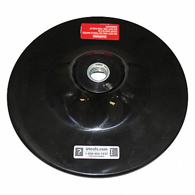 INGERSOLL RAND 313A8257 Sander Backing pad 7 in L 7 in W