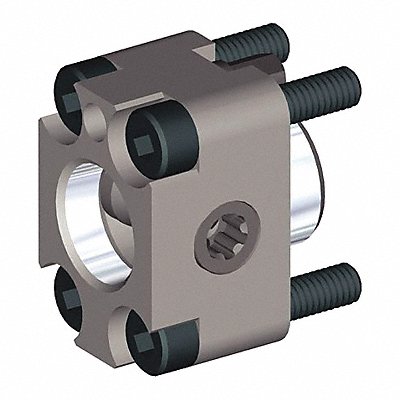 KM SYSTEMS KM16NCMSF1928 Clamp KM MICRO 16 FLANGE 4 BOLT SHOR