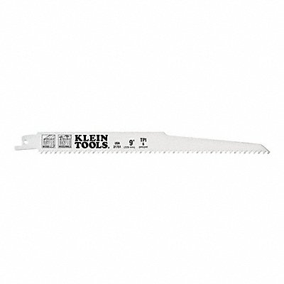 KLEIN TOOLS 31751 Recip Saw Blades 9 in 6 TPI-PK5