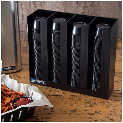 GRAINGER PCL2 Portion Cup and Lid Organiser 10 in H
