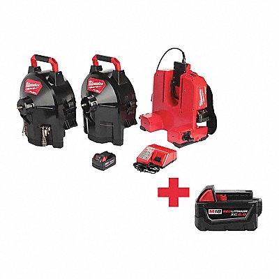 MILWAUKEE 2775C22248111850 Drain Gun Kit 18.0V 100 ft Max Run