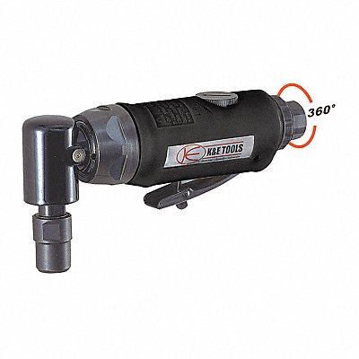 RAILHEAD GEAR KE7301 Grinder Heavy Duty Die 90 Deg Head 1/2HP