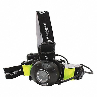 RAILHEAD GEAR KEFC230 Headlamp ABS Plastic Black 560lm