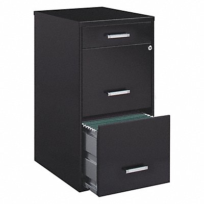 SPACE SOLUTIONS 20225 Flat File Cabinet Black Powder Coated
