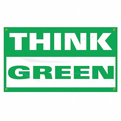 ACCUFORM MBR464 Safety Banner 28in x 48in Poly Sheeting