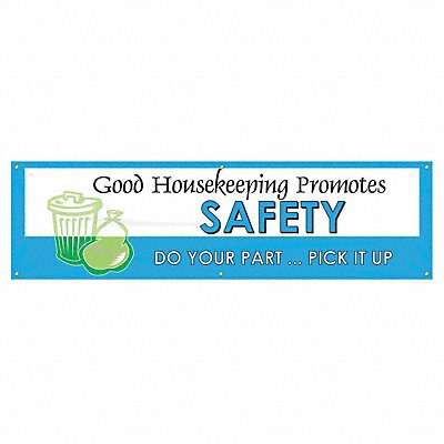 ACCUFORM MBR981 Safety Banner 28in x 96in Poly Sheeting