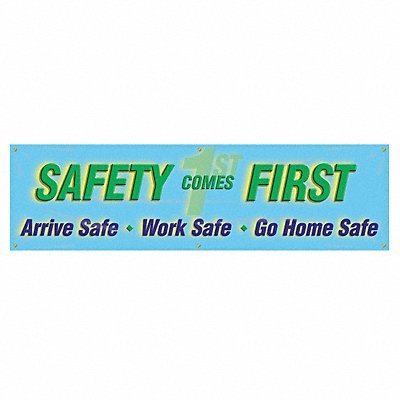 ACCUFORM MBR833 Safety Banner 28in x 96in Poly Sheeting