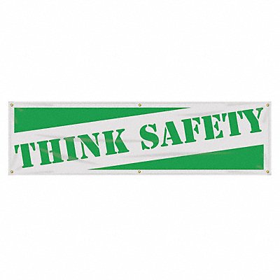 ACCUFORM MBR807 Safety Banner 28in x 96in Poly Sheeting
