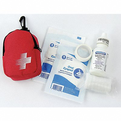 FIRST AID ONLY 3019 Eye Care Kit 5pcs 2 W 3.75 H Red