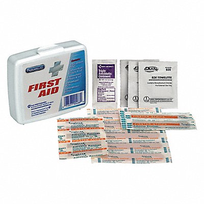 FIRST AID ONLY 90488 First Aid Kit w/House 16pcs 1x3.5 WHT