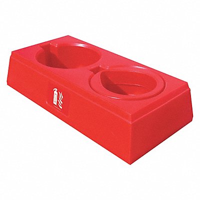 FLAMEFIGHTER JFP02 Fire Ext. Stand Plastic 13 H 25 W