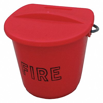 FLAMEFIGHTER JPFB1 Fire Bucket 2.5 gal Plastic