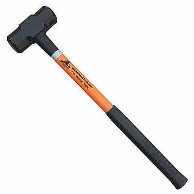 LEATHERHEAD TOOLS SLO624 Sledge Hammer 6 lb 24 In Fiberglass
