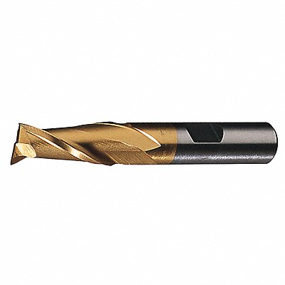 CLEVELAND C32498 Square End Mill Single End Cobalt 1/8