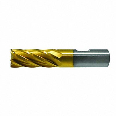 CLEVELAND C32574 Square End Mill Single End Cobalt 1/8