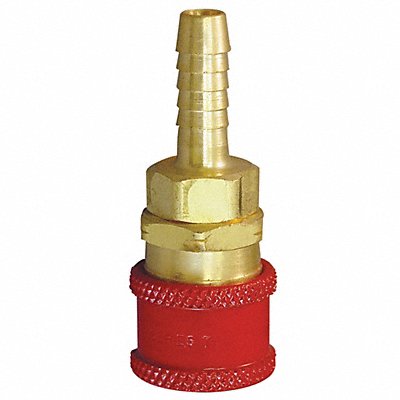 HANSEN RD707SL Coupler Body Hose Barb 1/4 Brass