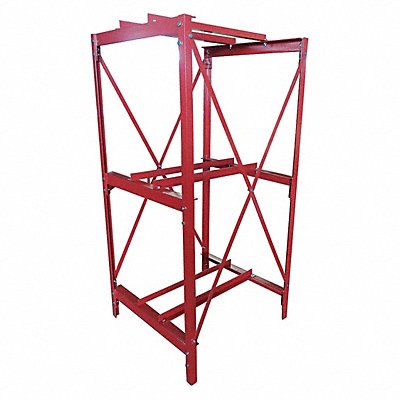 DAYTON 31CA28 Drum Rack 55 gal Dia 23 1/2in Red