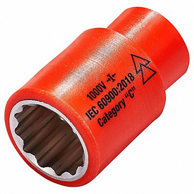 ITL 1739 Socket Steel Insulated 3/4 in