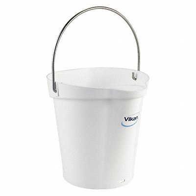 VIKAN 56885 H8704 Hygienic Bucket 1 1/2 gal White