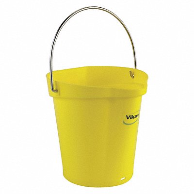 VIKAN 56886 H8704 Hygienic Bucket 1 1/2 gal Yellow