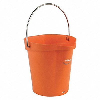 VIKAN 56887 H8704 Hygienic Bucket 1 1/2 gal Orange