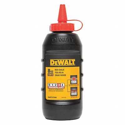 DEWALT DWHT47048L Marking Chalk Standard Red 8 oz.