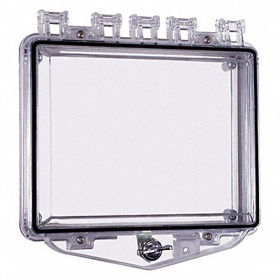 SAFETY TECHNOLOGY INTERNATIONAL STI7511E Enclosure Open Clear Flush Thumb Lock
