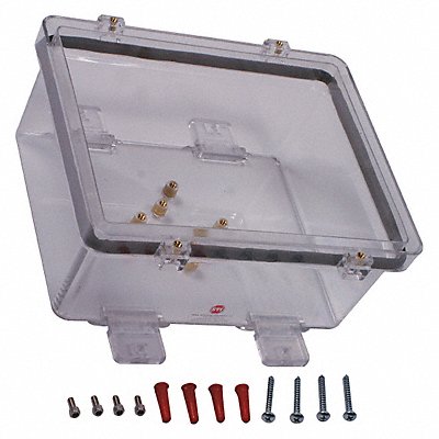 SAFETY TECHNOLOGY INTERNATIONAL SUB06297A A Style Backbox Kit Polycarbonate Clear