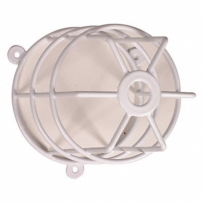 SAFETY TECHNOLOGY INTERNATIONAL STI9665 Beacon and Sounder Cage White Steel