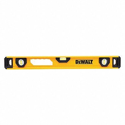 DEWALT DWHT42163 I-Beam Level Aluminum 24 in Yellow