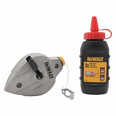 DEWALT DWHT47255L Marking Chalk Red 100 ft./4 oz.