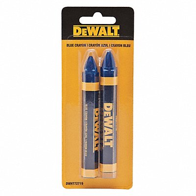 DEWALT DWHT72719 Lumber Crayon Blue 1/2 Size PK2
