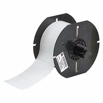 BRADY B33190492 Thermal Transfer Label 1-5/8inWx1/16inH