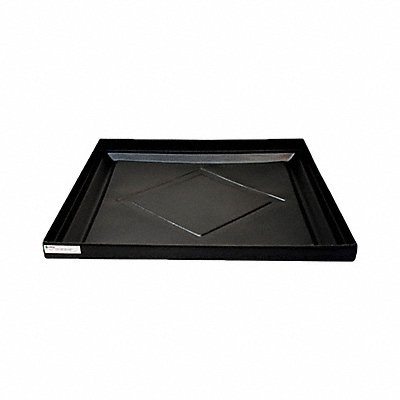 ENPAC 5004BK Spill Tray Black 36 gal HDPE