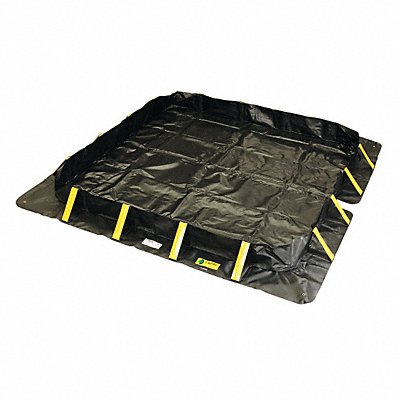 ENPAC 4825401BKSU Spill Berm 25 ft.Lx40 ft.Wx1 ft.H Black