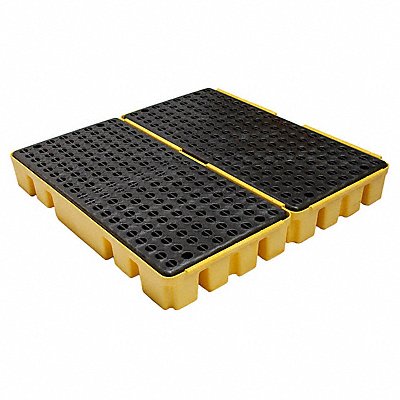 ENPAC 5116YE Drum Spill Containment Pallet 40gal Yllw