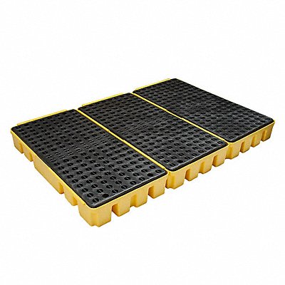 ENPAC 5115YE Drum Spill Containment Pallet 61gal Yllw
